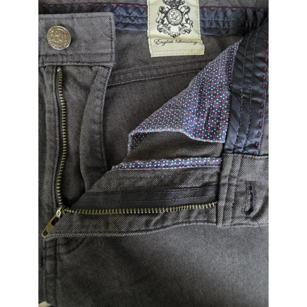 English Laundry Jeans Mens 32X30 Straight Leg Denim Gray Casual Pants (32x28)